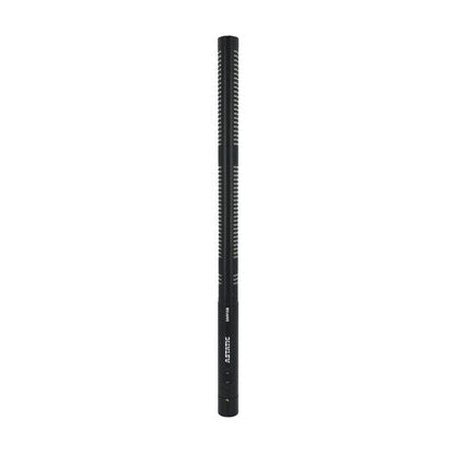 Front view of CAD Audio Astatic SM915B Battery-Powered Shotgun Microphone on white background
