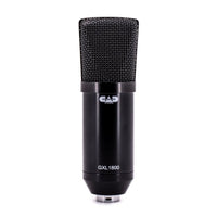 Front view of CAD Audio GXL1800SP Large Condenser Microphone on white background