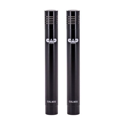Front view of CAD Audio GXL800 Small Diaphragm Pencil Condenser Microphone (Pair) on white background