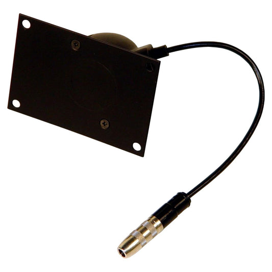 Angled view of CAD Audio WM-1000 Wall Dynamic Microphone on white background