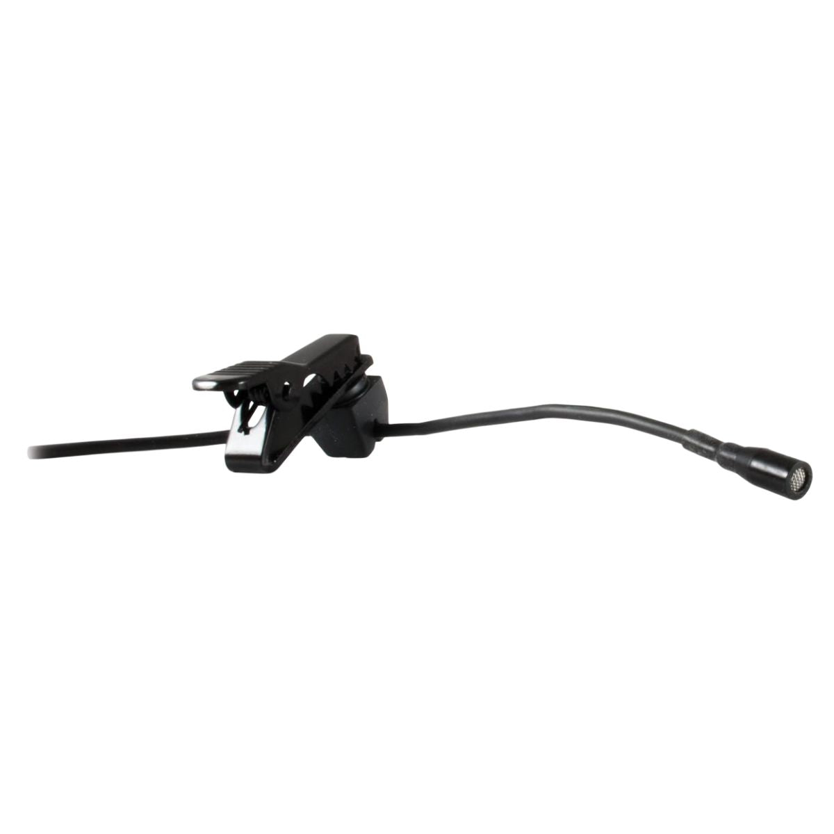 Lavalier microphone of CAD Audio WX3010 UHF Wireless Body Pack Microphone System, 520-542 MHz on white background