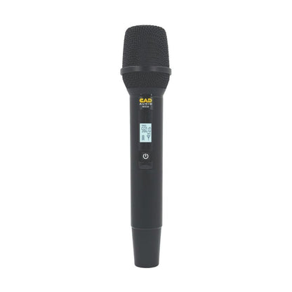 Microphone of CAD Audio WX54 4-Channel Wireless Handheld Microphone System on white background