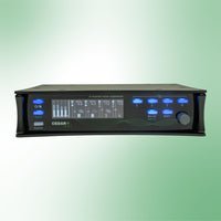 Front view of CEDAR Audio DNS 4 on green background