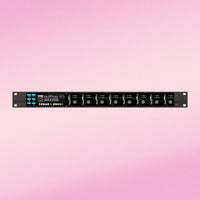 Front view of CEDAR Audio DNS 8D on pink background