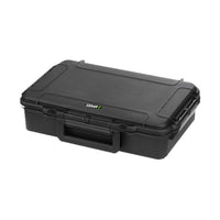 Angled top view of CEDAR Audio SE 1 Case with closed lid on white background