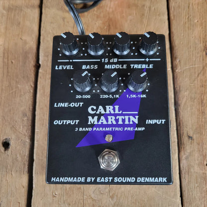 Carl Martin 3 Band Parametric Pre-Amp Pedal