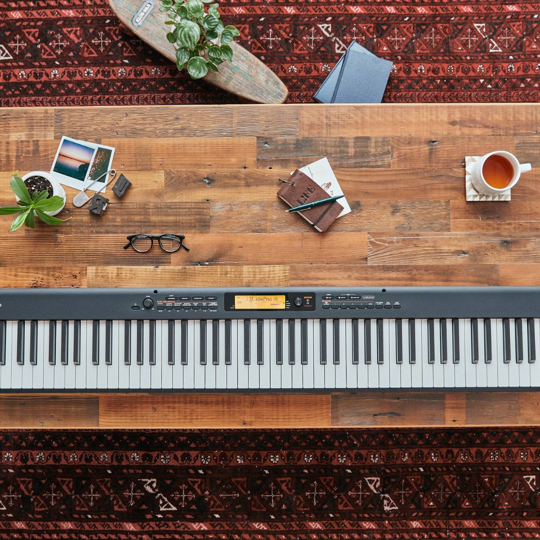 Casio CDP-S360 88-Key Slim-Body Portable Digital Piano (Black)