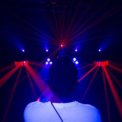 Chauvet DJ GigBAR 2 with Wireless Foot Switch, Stand and Bags