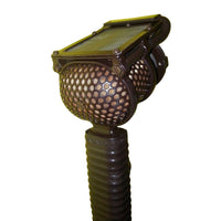 Close up of rear view of Coles 4104 PTT on white background