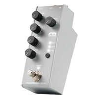 Angled view of Collision Devices Snack Delay Pedal on white background