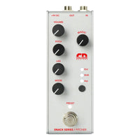 Front view of Collision Devices Snack Pitch Pedal on white background