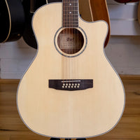 Cort GA-MEDX-12 12-String Acoustic Electric Guitar