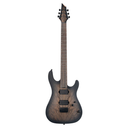Front view of Cort KX500 Baritone Electric Guitar on white background