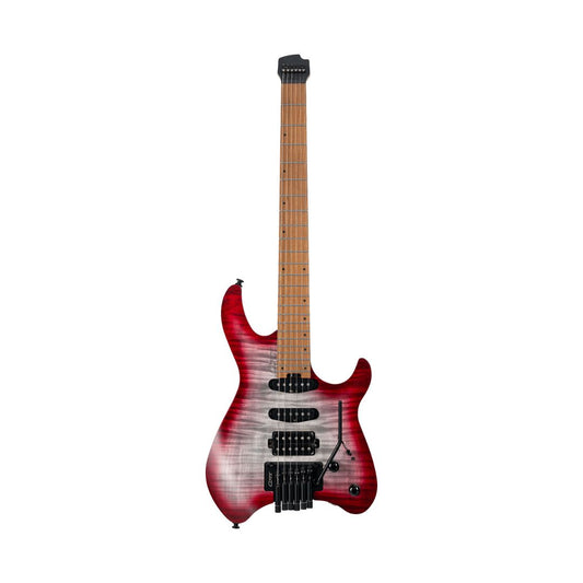 Front view of Cort Space G6TR Electric Guitar Semi Gloss Lava on white background