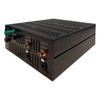 Angled rear view of DACS Audio Purity Headphone Amplifier on white background