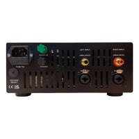 Rear view of DACS Audio Purity Headphone Amplifier on white background