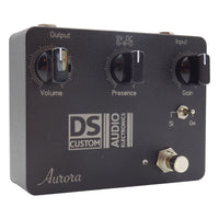 Angled left view of DS Custom Aurora Pedal on white background