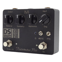 Angled right view of DS Custom Harmonious Perc Pedal on white background