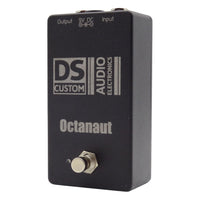 Angled right view of DS Custom Octanaut Octave Up Pedal on white background