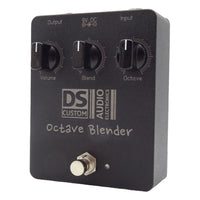 Angled right view of DS Custom Octave Blender Pedal on white background