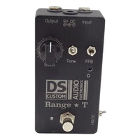 Front view of DS Custom Range T Pedal on white background