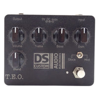 Front view of DS Custom T.E.O. Pedal on white background