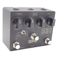 Angled left view of DS Custom XPC Pedal on white background
