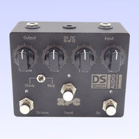 Front view of DS Custom XPC Pedal on purple background