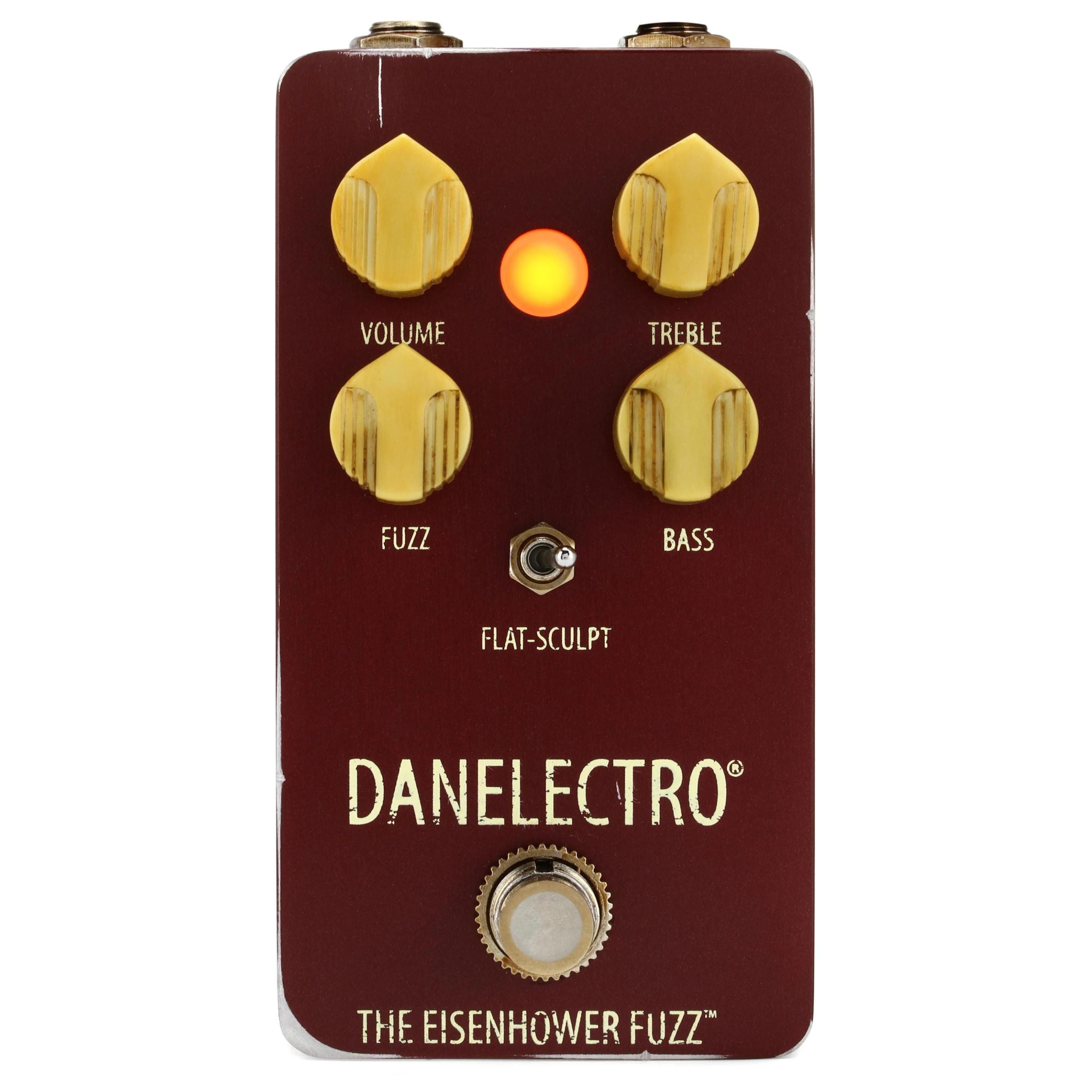 Danelectro Chorus Metal Distortion Tremolo Mini Guitar