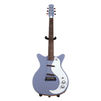 Front view of Danelectro '59M NOS+ Electric Guitar Light Purple on white background