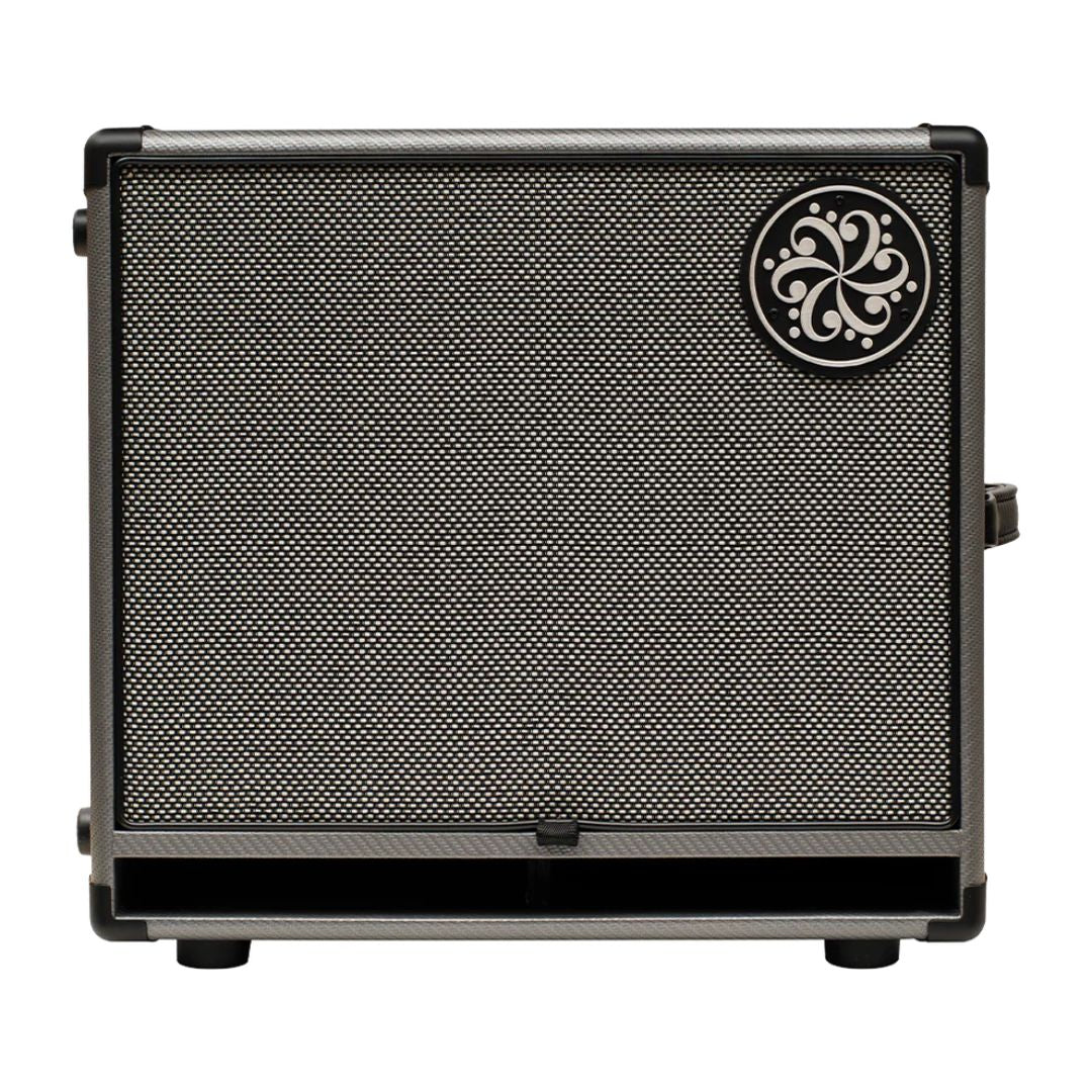 Front view of Darkglass 112 Bass Cabinet on white background