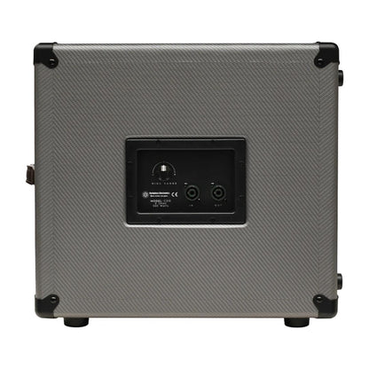 Rear view of Darkglass 112 Bass Cabinet on white background