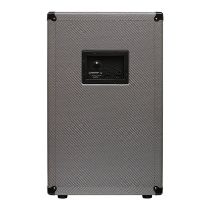 Rear view of Darkglass 212 Bass Cabinet on white background