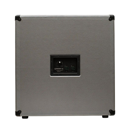 Rear view of Darkglass 410 Bass Cabinet on white background
