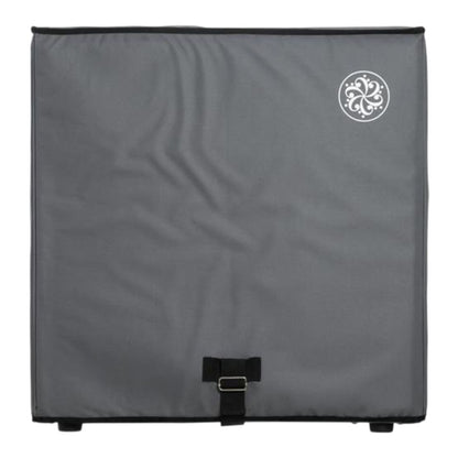 Front view of Darkglass 410N Bass Cabinet Cover on white background