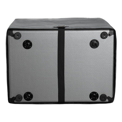 Bottom view of Darkglass 410N Bass Cabinet Cover on white background