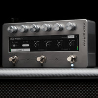 Darkglass Anagram Pedal on Top of an Amp