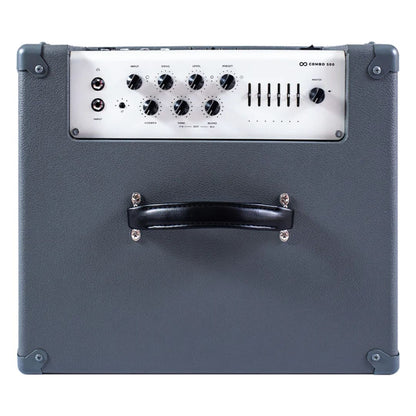 Top view of Darkglass Infinity 500 Combo 112 Bass Amplifier on white background