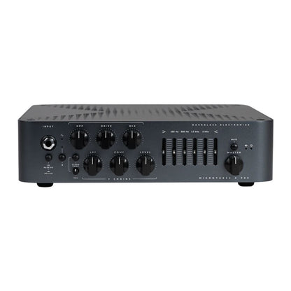 Front view of Darkglass Microtubes X 900 Bass Amplifier Head on white background