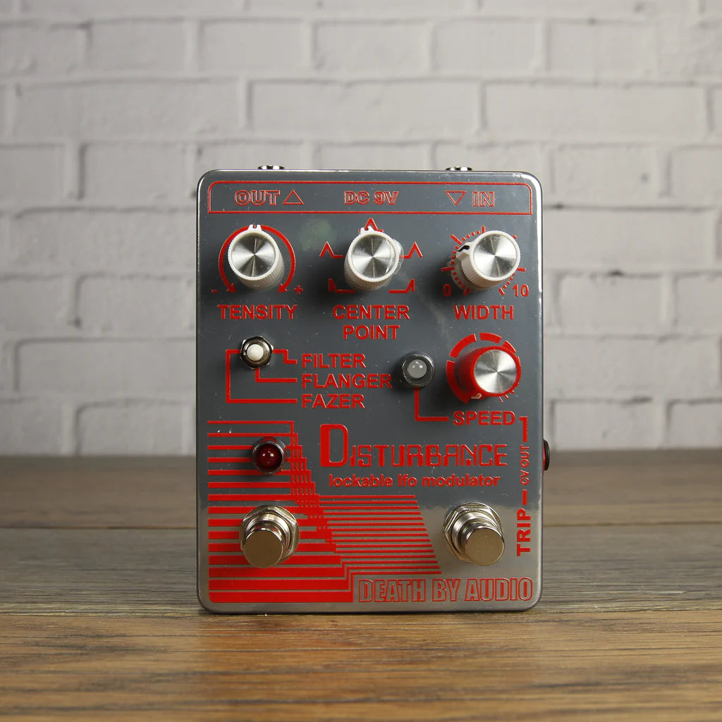 Death By Audio DISTURBANCE Pedal | Phaser & Flanger Pedal - DeathCloud Pedals