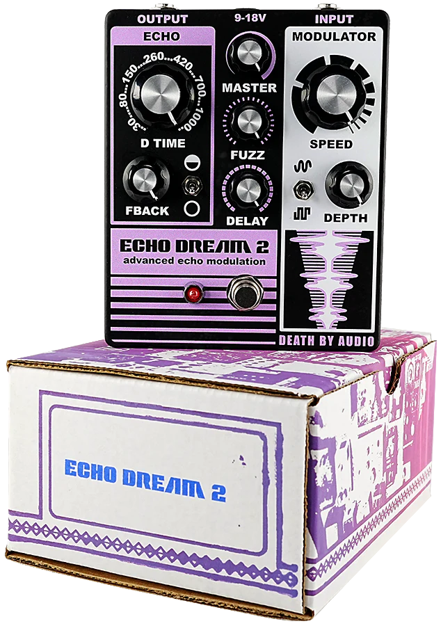 Death By Audio ECHO DREAM 2 Pedal - DeathCloud Pedals