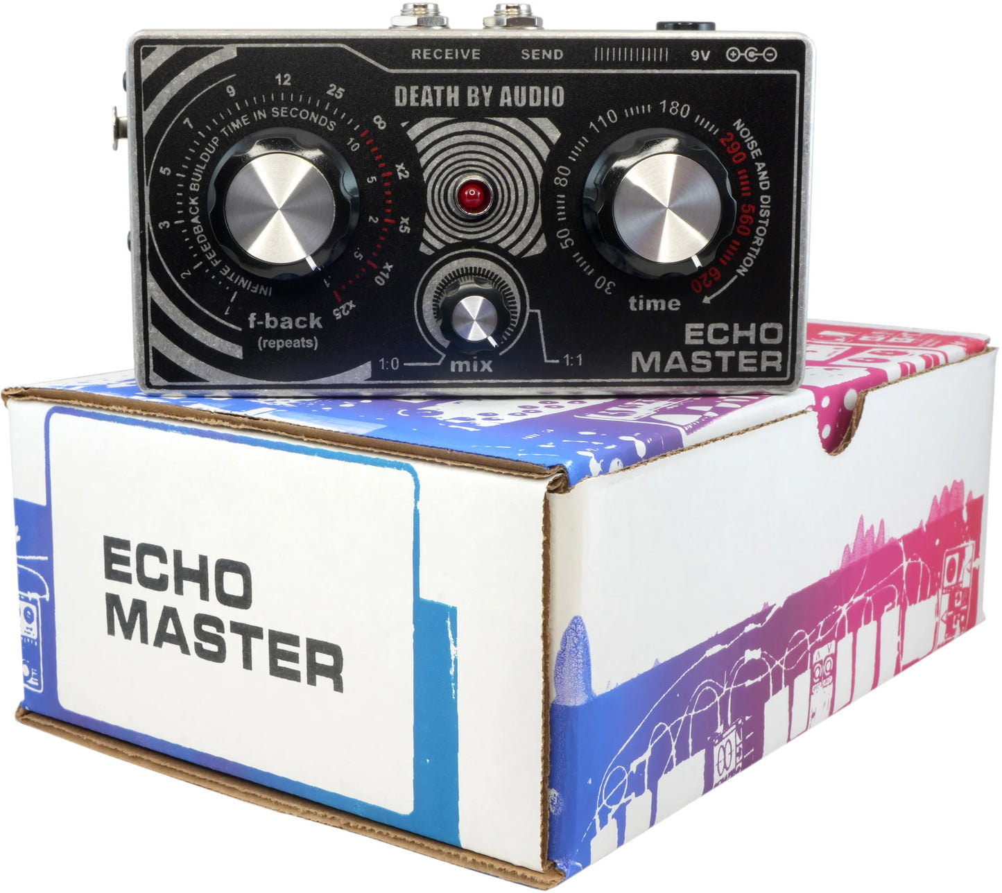 Death By Audio ECHO MASTER Pedal | Vocal Effects - DeathCloud Pedals