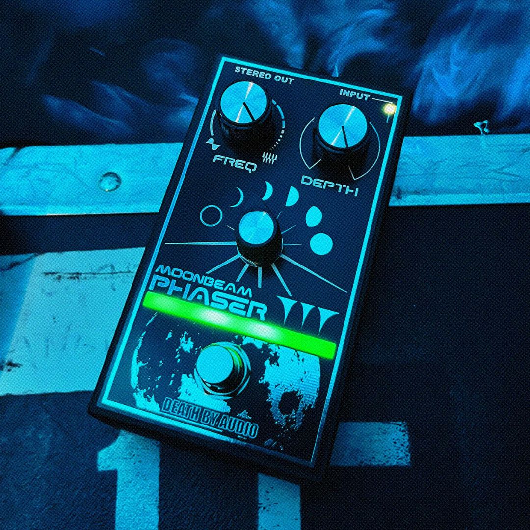 stereo phaser pedal Death By Audio Moonbeam Phaser Pedal