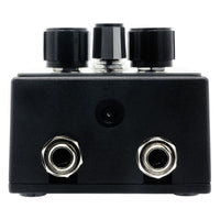 Top jacks view of Death By Audio Moonbeam Phaser Pedal on white background