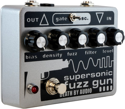 Death By Audio SUPERSONIC FUZZ GUN Pedal - DeathCloud Pedals