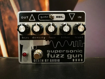 Death By Audio SUPERSONIC FUZZ GUN Pedal - DeathCloud Pedals