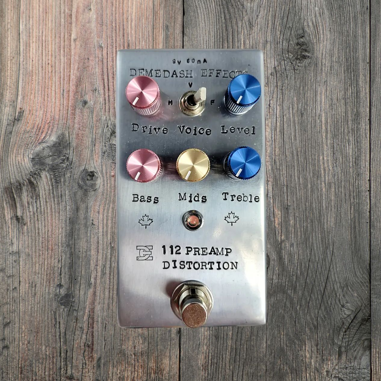 Demedash Effects 112+ Preamp Driver Pedal