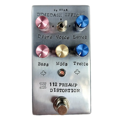 Demedash Effects 112+ Preamp Driver Pedal