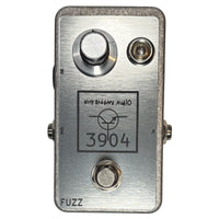 Front view of Dirty Haggard 3904 Pedal Silver on white background