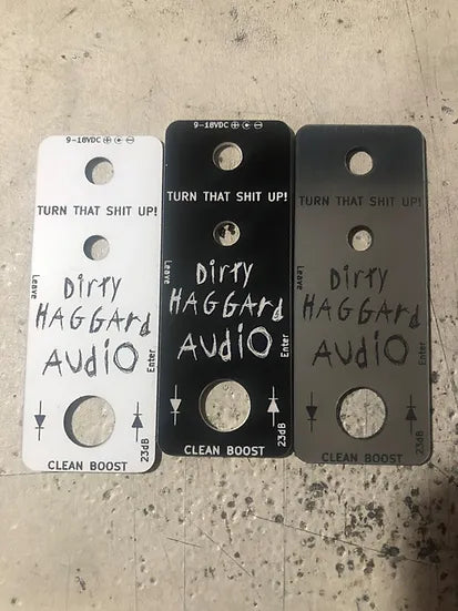 dirty boost pedal Dirty Haggard Clean Boost Pedal